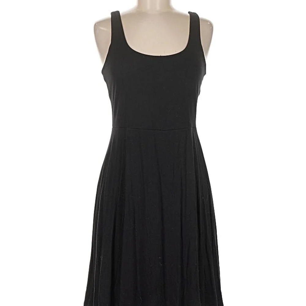 Old Navy Black Midi Dress